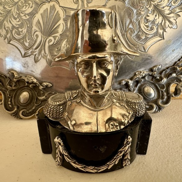 Silver Napoleon Bonaparte Bust 3